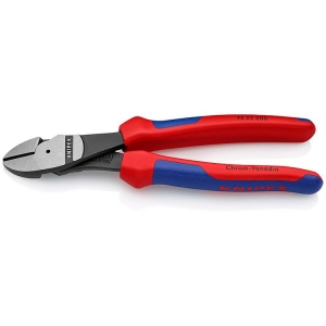 Knipex 74 22 200 Diagonal Cutter high-leverage Offset 200mm Grip Handle
